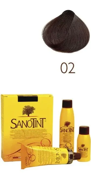 Sanotint 02 Barva na vlasy CLASSIC hnědá 125 ml